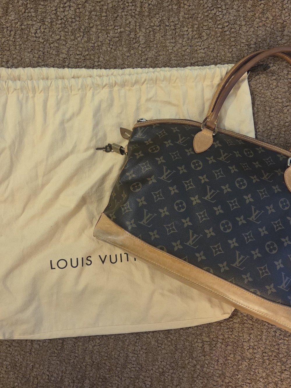 Louis Vuitton Monogram Canvas Horizontal Lockit